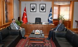 Kaymakam Ömer Ulu’dan Anadolu Üniversitesine veda ziyareti