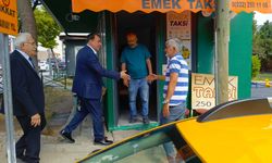 MHP Eskişehir teşkilatı taksici esnafını ziyaret etti