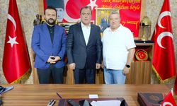 Prof. Dr. Nuri Kavak'tan MHP İl Başkanı Ayhan Sezer'e ziyaret