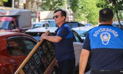 Eskişehir'de kaldırım işgallerine sıkı denetim: “Kaldırımlar yayalarındır”