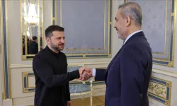 Bakan Fidan, Ukrayna Devlet Başkanı Zelenskiy ile bir araya geldi