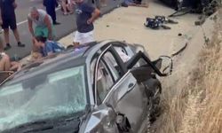 Kazada ağır yaralanan kadın hastanede hayatını kaybetti