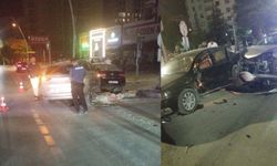 Niğde'de iki otomobil çarpıştı: 4 yaralı