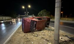 Eskişehir'de kontrolden çıkan Tofaş takla attı: 1 yaralı