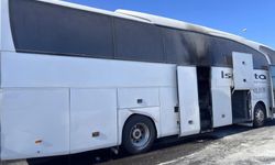 Eskişehir'de seyir halindeki yolcu otobüsünde yangın paniği: 27 yolcu tahliye edildi