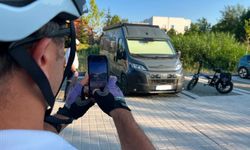 Bisikletli zabıta ekiplerinden Kanlıkavak Parkı’nda sıkı denetim