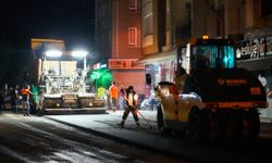 Eskişehir Büyükşehir ekipleri sabahın ilk ışıklarına kadar çalıştı
