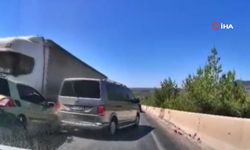 Milas’taki 5 araçlı kaza kameraya yansıdı