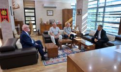 Kaymakam Şahin’den Başkan Kurt’a iade-i ziyaret