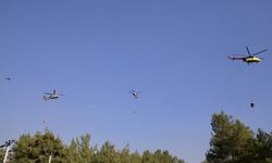 Orman yangınlarına havadan dev müdahale