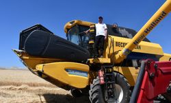 Beylikova Belediyesi hasadı tamamladı: 755 ton hububat üretildi