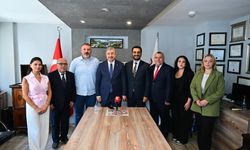 Vali Dr. Erdinç Yılmaz'dan 2Eylül Gazetesi'ne ziyaret