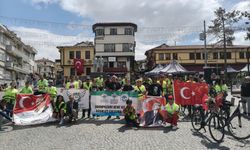 Eskişehir’de Zafer Bayramı coşkusu iki tekerleğe taşındı