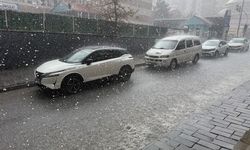 Sağanak ve dolu etkili oldu