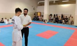 Çocuk Evleri Sitesinde kalan sporcu, kuşak sınavını başarıyla geçti