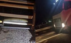 Düzenekle tırın plakasını gizleyen sürücüye 170 bin TL ceza