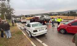 Eskişehir'de 7 araçlı zincirleme kaza: 1 yaralı