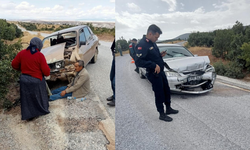 Eskişehir'de otomobiller kafa kafaya çarpıştı: 1'i ağır 2 yaralı