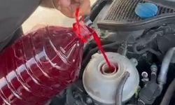 Oto tamircisi otobanda çaresiz kalınca, şalgam suyunu motor suyu olarak kullandı