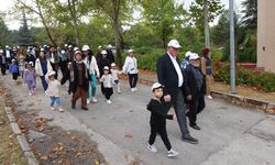 Odunpazarı’nda iki nesil aynı yürüyüşte buluştu