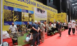 Tarım Fuarı’nda Büyükşehir Belediyesi standına yoğun ilgi