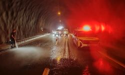 Tünelde trafik kazası: 3 yaralı