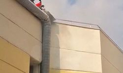 Eskişehir'de balıkçı bacasında çıkan yangın paniğe neden oldu