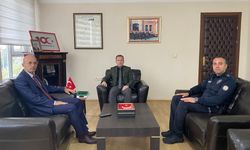 Şehit ailelerinden Kaymakam Sönmezel'e ziyaret