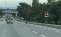 Çevreyolunda yürekleri ağza getiren scooter yolculuğu
