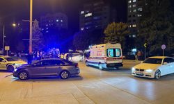 Eskişehir’de 2 otomobil çarpıştı, 1’i yan yattı