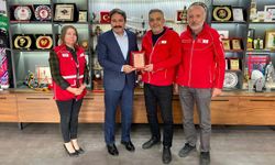 Eskişehir Gençlik ve Spor İl Müdürlüğüne Kızılay'dan bronz madalya