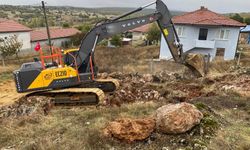 İnönü’de yeni arsaların ulaşım sorunu çözülüyor