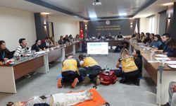 Eskişehir’de sağlık personeli sahadaki müdahale becerilerini geliştirdi