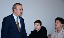 İl Millî Eğitim Müdürü Sinan Aydın, Firuz Kanatlı Mesleki ve Teknik Anadolu Lisesi'ni ziyaret etti