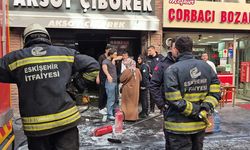 Eskişehir’deki çiğ börekçide yangın