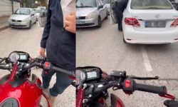 Eskişehir’de trafikte “emekli polis” tartışması kameraya yansıdı