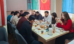 Eskişehir'de Türk Dünyası öğrencileri aynı sofrada buluştu