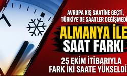Avrupa’da kış saati başladı: Türkiye ile saat farkı iki saate çıktı