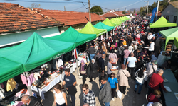 Kızılinler Bal Kabağı Panayırı’na yoğun ilgi: Araç kuyrukları oluştu