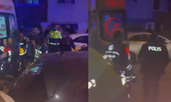 Yenibağlar’da iki otomobil çarpıştı: Yaralılar var