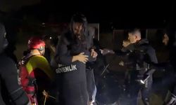 Sarıyer'de selde mahsur kalan Demet Özdemir kurtarıldı