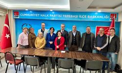 Gaye Usluer’den CHP Tepebaşı İlçe Başkanlığı’na ziyaret