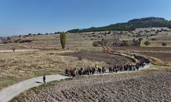 Eskişehir’de Cumhuriyet coşkusu için 8 kilometre yürüdüler