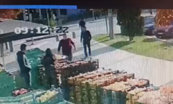 Eskişehir’de sokak ortasında genç kıza yumruk attı