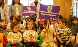 Minik öğrenciler can dostlarla buluştu