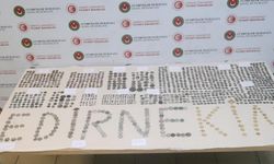 İpsala ve Kapıkule’de tarihi eser kaçakçılığı operasyonu