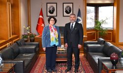 ESOGÜ Rektörü Gümüşsoy’dan Rektör Adıgüzel’e iadeiziyaret
