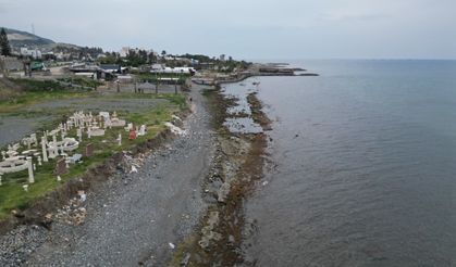 Hatay’da denizde 20 metre çekilme yaşandı