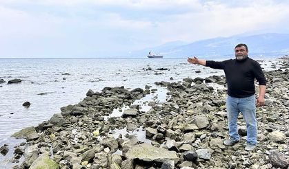 İskenderun Körfezi’nde denizde çekilme yaşandı