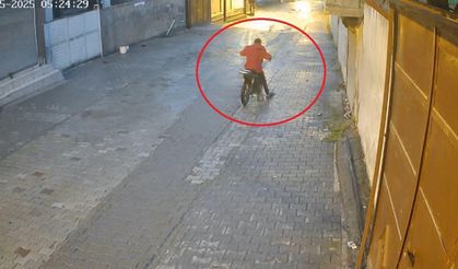Çaldığı motosiklet arızalanınca park edip, başka motosiklet çaldı